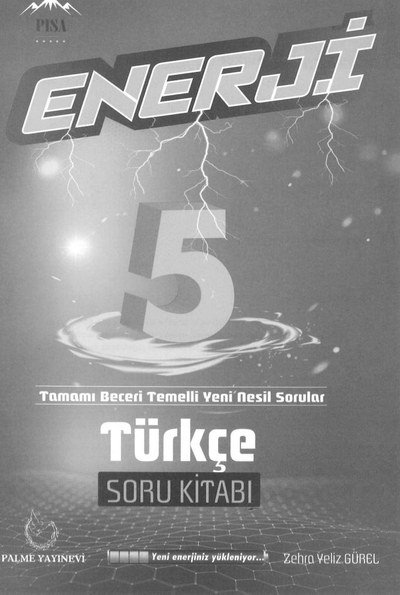 ENERJİ TÜRKÇE SORU KİTABI