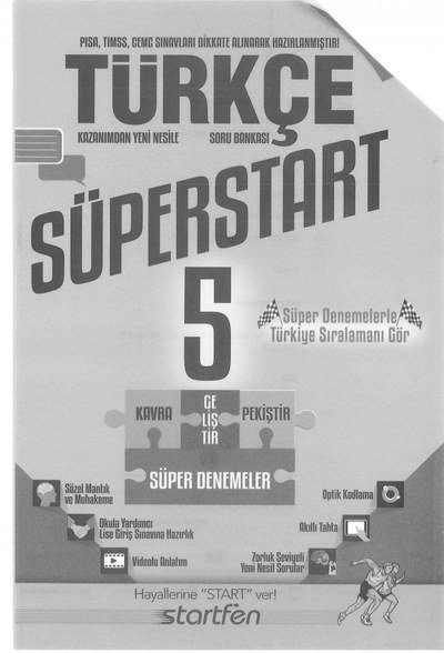 TÜRKÇE SÜPERSTART ANKA Fotokopi