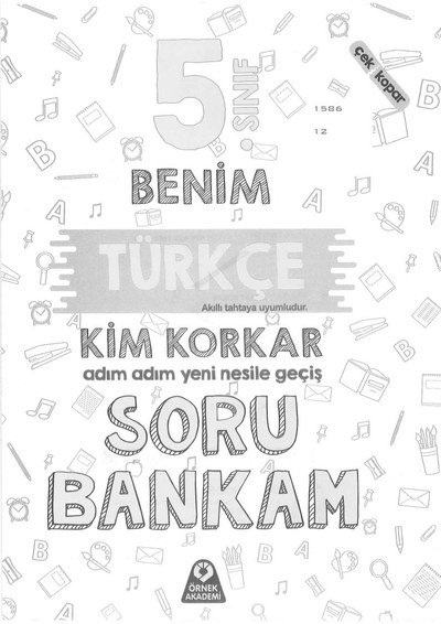 BENİM TÜRKÇE KİM KORKAR ANKA Fotokopi