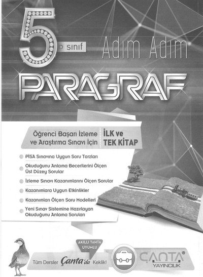 ADIM ADIM PARAGRAF ANKA Fotokopi