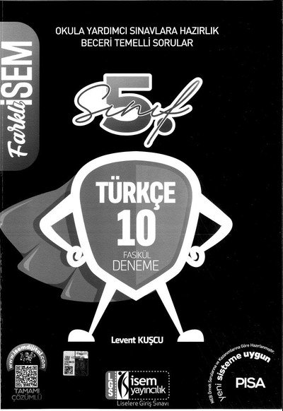 TÜRKÇE 10 FASİKÜL DENEME