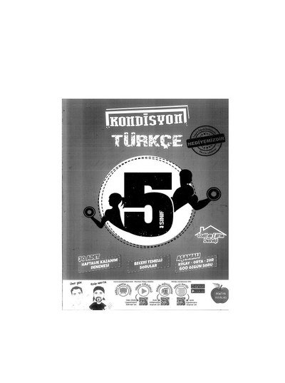 KONDİSYON TÜRKÇE ANKA Fotokopi