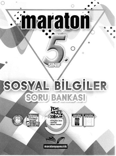 MARATON SOSYAL BİLGİLER SORU BANKASI ANKA Fotokopi