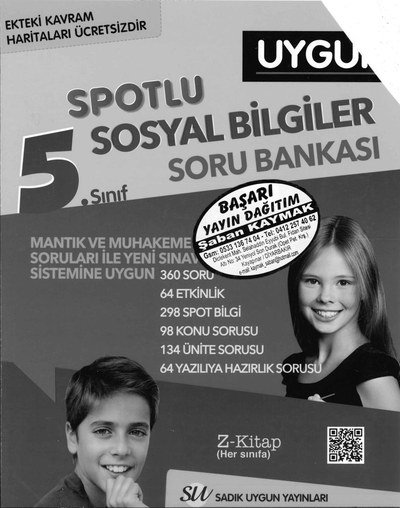 SPOTLU SOSYAL BİLGİLER SORU BANKASI ANKA Fotokopi