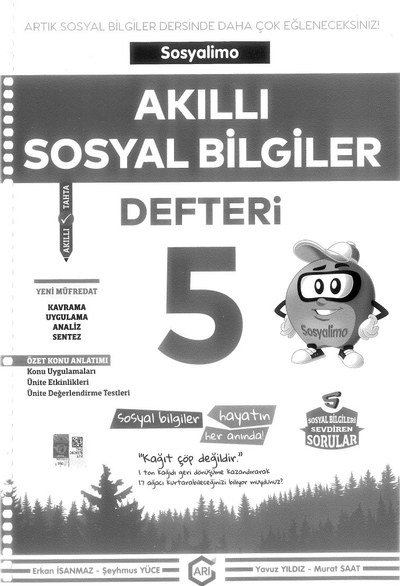 AKILLI SOSYAL BİLGİLER DEFTERİ