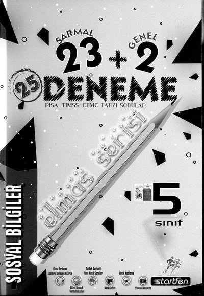 25 DENEME ELMAS SERİSİ SOSYAL BİLGİLER ANKA Fotokopi