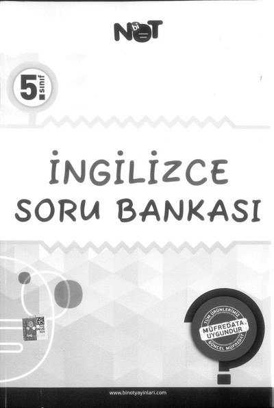 İNGİLİZCE SORU BANKASI ANKA Fotokopi