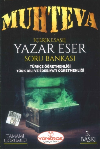 MUHTEVA İÇERİK ESASLI YAZAR ESER SORU BANKASI ANKA Fotokopi