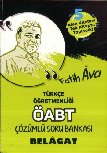 BELAGAT TAMAMI ÇÖZÜMLÜ SORU BANKASI (FATİH AVCI) ANKA Fotokopi