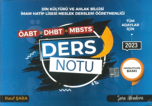 DİN KÜLTÜRÜ VE AHLAK BİLGİSİ DERS NOTU ANKA Fotokopi