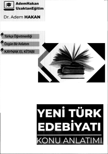 YENİ TÜRK EDEBİYATI KONU ANLATIMI ANKA Fotokopi