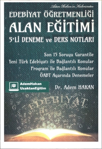 ALAN EĞİTİMİ 5'Lİ DENEME VE DERS NOTLATI ANKA Fotokopi