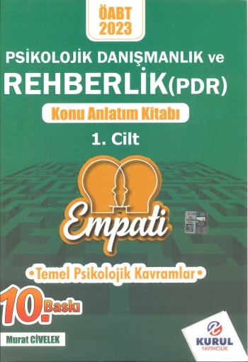 PDR KONU ANLATIM KİTABI (EMPATİ) CİLT 1 ANKA Fotokopi