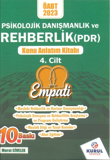 PDR KONU ANLATIM KİTABI (EMPATİ) CİLT 4 ANKA Fotokopi