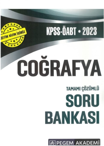 COĞRAFYA TAMAMI ÇÖZÜMLÜ SORU BANKASI ANKA Fotokopi