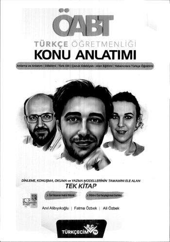 TÜRKÇE ÖĞRETMENLİĞİ KONU ANLATIMI TEK KİTAP ANKA Fotokopi
