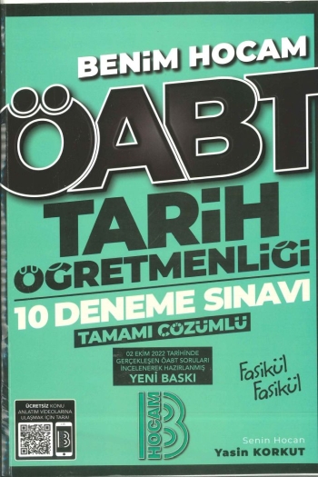 TARİH ÖĞRETMENLİĞİ 10 DENEME SINAVI ÇÖZÜMLÜ
