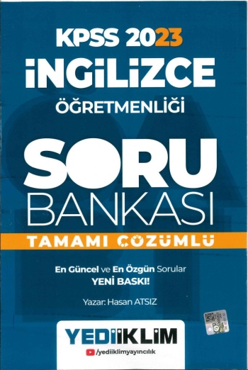 İNGİLİZCE ÖĞRETMENLİĞİ TAMAMI ÇÖZÜMLÜ SORU BANKASI ANKA Fotokopi
