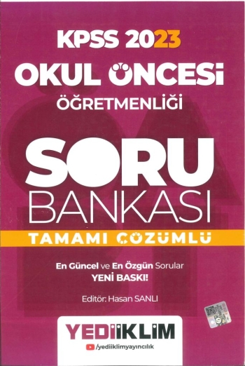 OKUKL ÖNCESİ ÖĞRETMENLİĞİ TAMAMI ÇÖZÜMLÜ SORU BANKASI ANKA Fotokopi