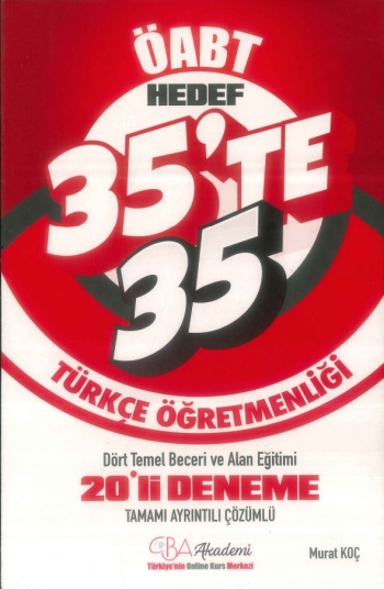 HEDEF 35'TE 35 20'lİ DENEME ÇÖZÜMLÜ ANKA Fotokopi