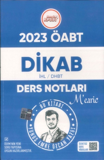 DİKAB/İHL/DHBT DERS NOTLARI MEARİC ANKA Fotokopi