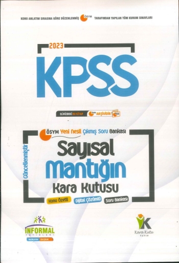 SAYISAL MANTIĞIN KARA KUTUSU ANKA Fotokopi