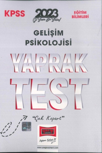 GELİŞİM PSİKOLOJİSİ YAPRAK TEST ANKA Fotokopi