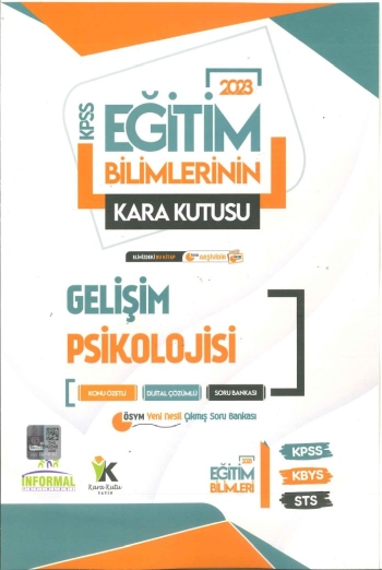 KARA KUTU GELİŞİM PSİKOLOJİSİ KONU ÖZETLİ SORU BANKASI ANKA Fotokopi