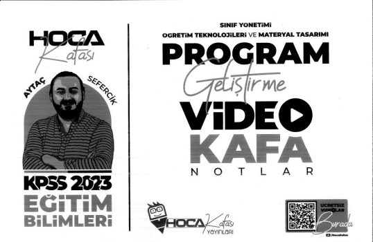 PROGRAM GELİŞTİRME VİDEO KAFA NOTLAR ANKA Fotokopi