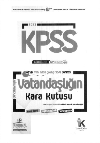 VATANDAŞLIĞIN KARA KUTUSU ANKA Fotokopi