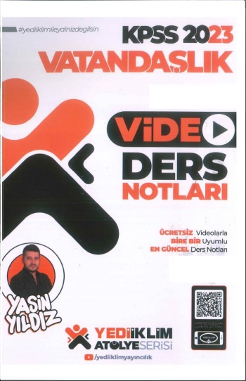 ATÖLYE SERİSİ VATANDAŞLIK VİDEO DERS NOTLARI ANKA Fotokopi