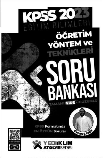 ATÖLYE SERİSİ ÖĞRETİM YÖNTEM VE TEKNİKLERİ SORU BANKASI ANKA Fotokopi