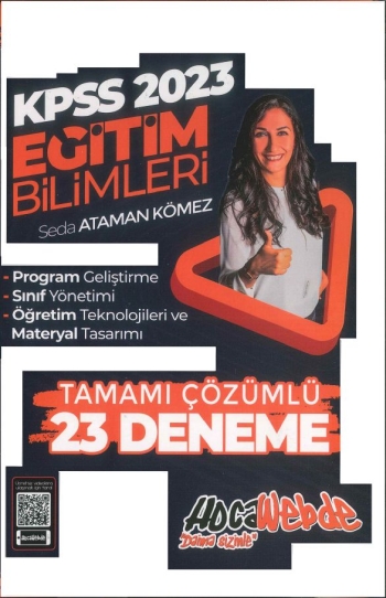 PROGRAM GELİŞTİRME - SINIF YÖNETİMİ ÖĞRETİM TEKNOLOJİLERİ VE MATERYAL TASARIM TAMAMI ÇÖZÜMLÜ 23 DENEME