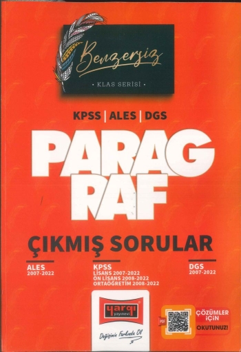 KLAS SERİSİ PARAGRAF ÇIKMIŞ SORULAR (ALES-KPSS-DGS) 2007-2022 ANKA Fotokopi