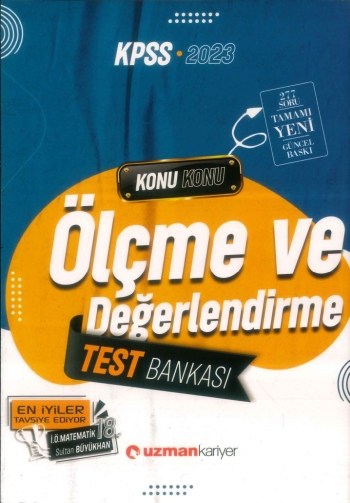 ÖLÇME VE DEĞERLENDİRME TEST BANKASI KONU KONU ANKA Fotokopi