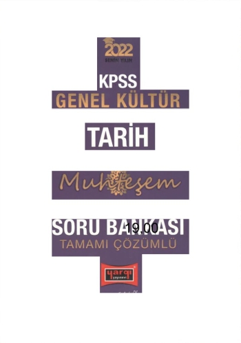 TARİH MUHTEŞEM SORU BANKASI TAMAMI ÇÖZÜMLÜ ANKA Fotokopi