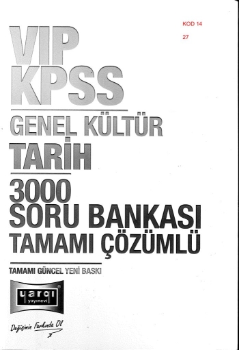 TARİH 3000 SORU BANKASI TAMAMI ÇÖZÜMLÜ ANKA Fotokopi