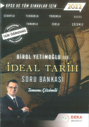 BİROL YETMİOĞLU İLE İDEAL TARİH SORU BANKASI ANKA Fotokopi
