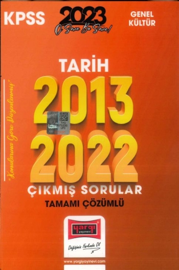 TARİH 2013-2022 ÇIKMIŞ SORULAR TAMAMI ÇÖZÜMLÜ ANKA Fotokopi