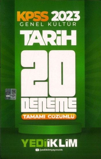 TARİH 20 DENEME TAMAMI ÇÖZÜMLÜ