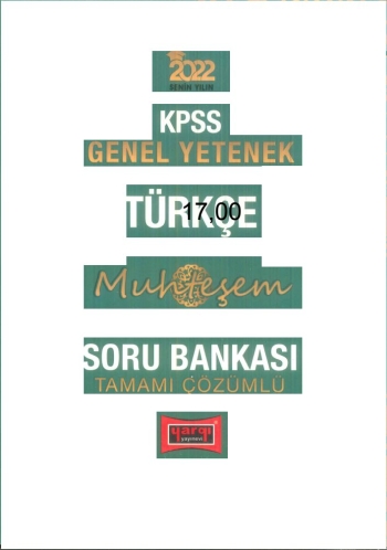 MUHTEŞEM TÜRKÇE ÇÖZÜMLÜ SORU BANKASI ANKA Fotokopi