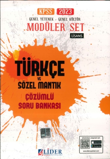 TÜRKÇE VE SÖZEL MANTIK ÇÖZÜMLÜ SORU BANKASI ANKA Fotokopi