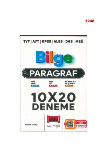 BİLGE PARAGRAF 10*20 DENEME ANKA Fotokopi