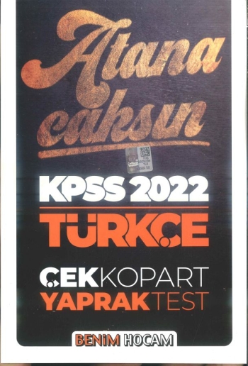 ATANAKCASIN TÜRKÇE ÇEK KOPART YAPRAK TEST