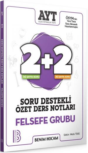 AYT Felsefe Grubu 2+2 Soru Destekli Özet Ders Notları ANKA Fotokopi