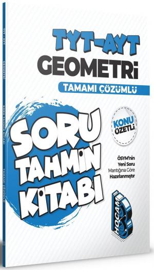 AYT Geometri Tamamı Çözümlü Soru Tahmin Kitabı ANKA Fotokopi