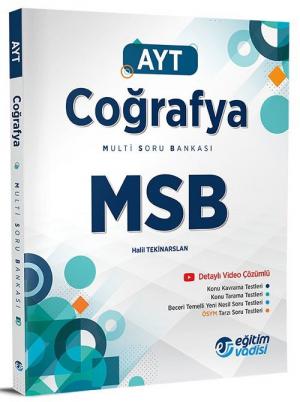 AYT Coğrafya Güncel MSB Multi Soru Bankası ANKA Fotokopi