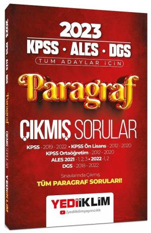 Paragraf Çıkmış Sorular (KPSS ALES DGS) ANKA Fotokopi