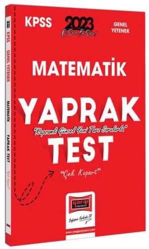 Matematik Çek Kopart Yaprak Test ANKA Fotokopi