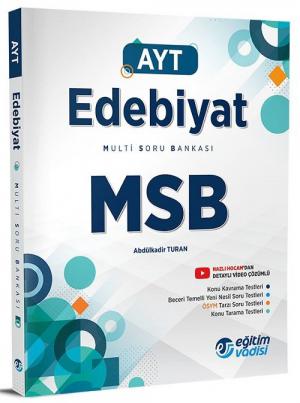 AYT Edebiyat Güncel MSB Multi Soru Bankası ANKA Fotokopi